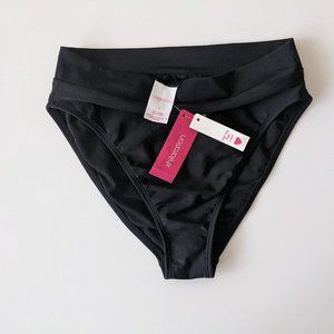 NWT! Black Xhilaration High Waist Bikini Bottoms - Size Small